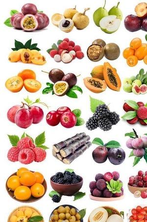 水果盛宴 千姿百態(tài)，免摳圖素材全覽