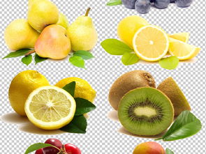 新鮮水果PNG免摳素材圖與相關資源概覽